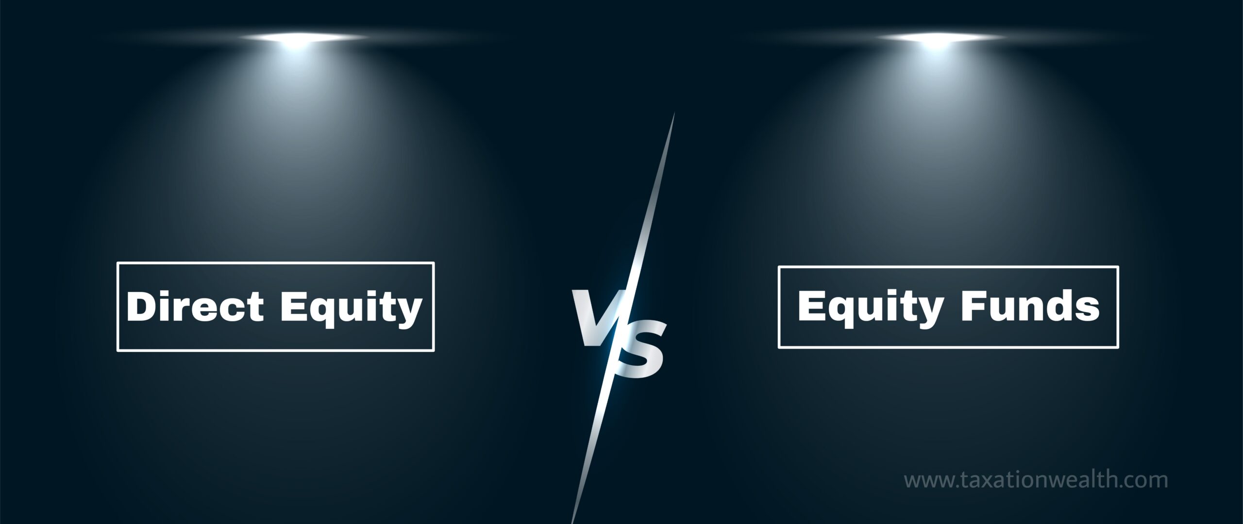 Direct equity Vs Equity Funds - Taxationwealth